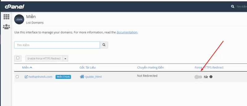 c&agrave;i SSL tr&ecirc;n hosting cPanel